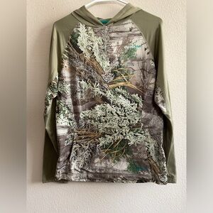 Cabela’s‎ Camo Outfither Advantage Max 1 Hooded Pullover size Small